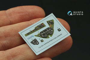 Quinta Studio QD48427 F6F-5 Hellcat 3D-Printed colored Interior on decal paper (Eduard) 1/48 – image 3