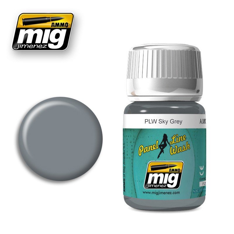 AMMO of Mig Jimenez 1607 PLW SKY GRAY 35ml