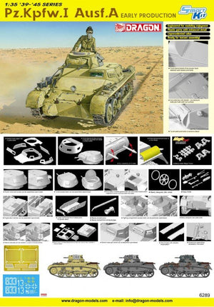 Dragon 6289 Pz.Kpfw. I Ausf. A 1/35 – zdjęcie 2