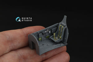 Quinta Studio QD48587 P-40E Warhawk 3D-Printed &amp;amp; colored Interior on decal paper (Eduard) 1/48 – image 13