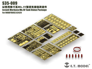 ET Model S35-009 Israeli Merkava Mk.IV Tank Value Package For HOBBY BOSS 82429 1/35 – obrázek 11