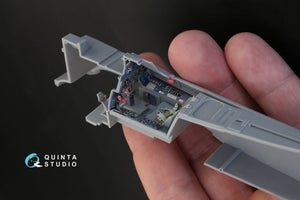 Quinta Studio QD32055 FW 190A-5 3D-Printed &amp;amp; colored Interior on decal paper (for Hasegawa kit) 1/32 – image 8