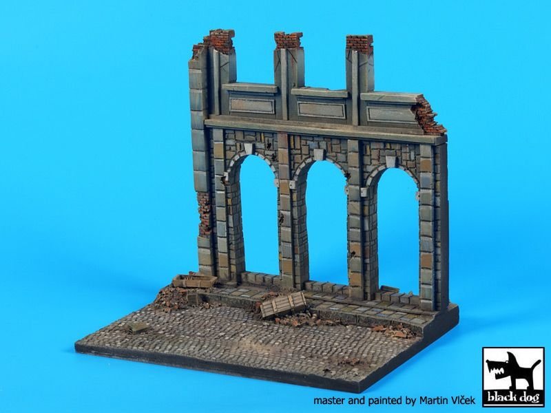 Black Dog D48002 House ruins (Europe) base 1/48 – image 4