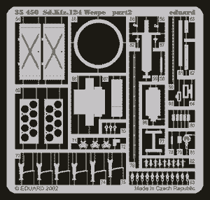 Eduard 35450 Sd. Kfz.124 Wespe 1/35 Tamiya – image 2