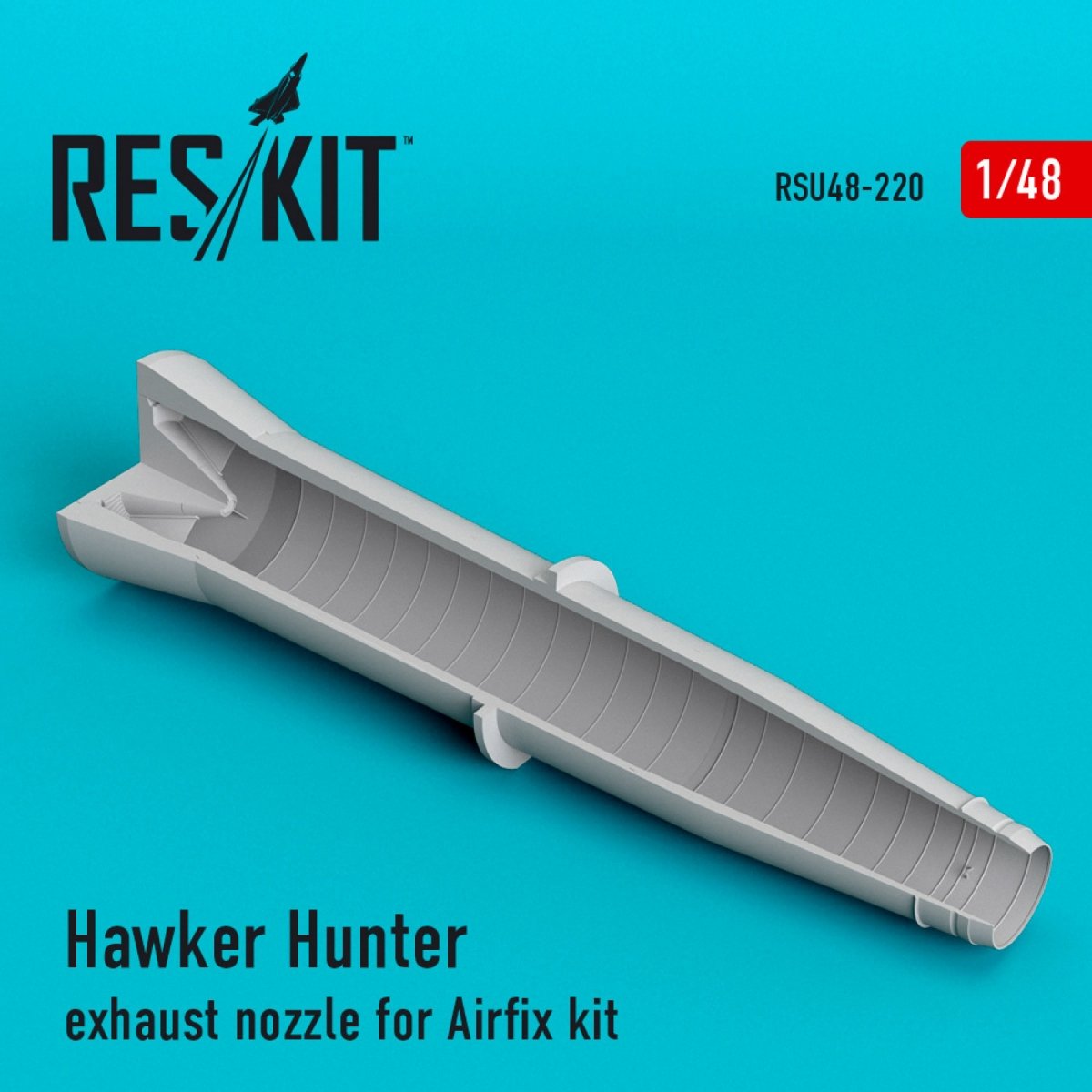 RESKIT RSU48-0220 BUSE D'ÉCHAPPEMENT HAWKER HUNTER POUR KIT AIRFIX 1/48