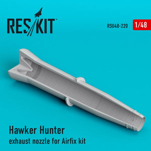 RESKIT RSU48-0220 HAWKER HUNTER EXHAUST NOZZLE FOR AIRFIX KIT 1/48