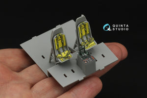 Quinta Studio QDS-48542 Boeing B-17F 3D-Printed &amp;amp; colored Interior on decal paper (HK models, Eduard) (small version) 1/48 – Bild 10