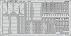 Eduard 72581 PBM-5/ PBM-5A bomb bay 1/72 MINICRAFT – image 2