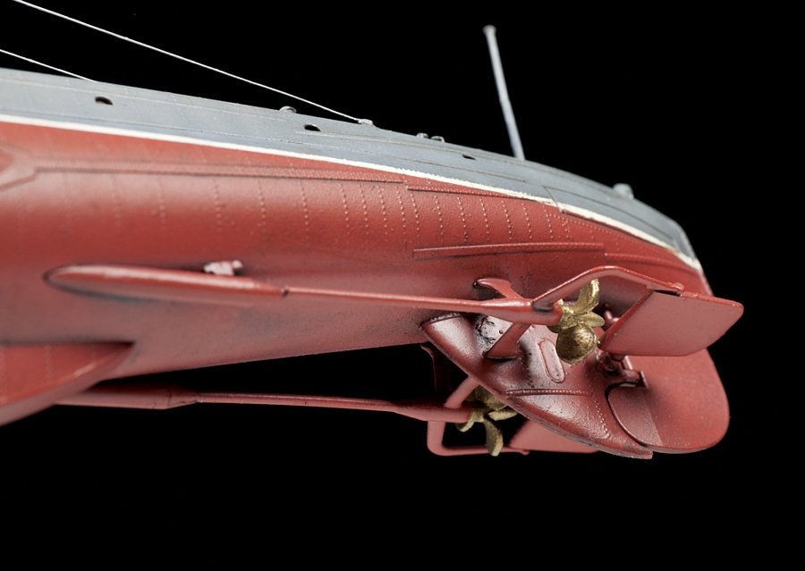 Zvezda 9041 Sous-marin soviétique de la Seconde Guerre mondiale SHCHUKA (SHCH) classe 1/144 – image 5