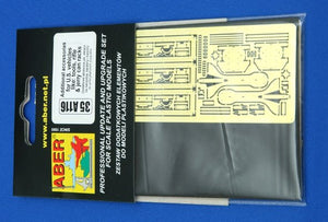 Aber 35A116 Additional accessories for U.S. vehicles like: tools, rifle and jerry can racks 1/35 – zdjęcie 3