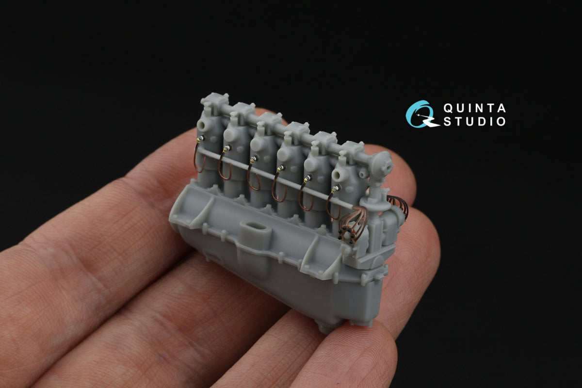 Quinta Studio QP32022 DAIMLER-MERCEDES D.III Electrical wiring, for Roland C.II, Albatros DI-V, Pfalz D.III/D.XII, Junkers D.1 etc (Wingnut Wings, Roden) 1/32 – imagen 7