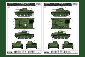 Hobby Boss 84555 Soviet T-60 Light Tank 1/35 – image 3