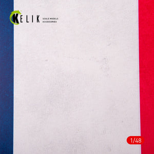 KELIK KS48029 France Flag - Acrylic 3 mm (410 x 270 mm) (410 g) 1/48 – image 2