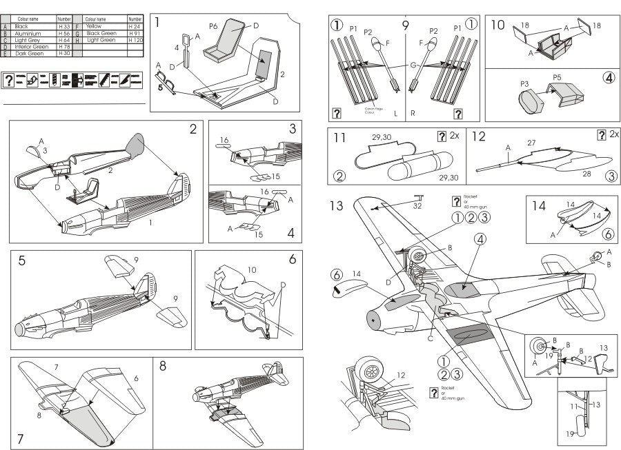AZ Model AZ7325 Hawker Hurricane Mk.V 1/72 – Bild 3