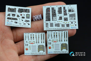 Quinta Studio QD+48449 F-4G late 3D-Printed &amp;amp; colored Interior on decal paper (Zoukei Mura SWS) (with 3D-printed resin parts) 1/48 – image 2