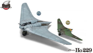 Zoukei-Mura SWS7201 Ho 229 Horten 1/72 &amp;amp; 1/144 – obrázek 3