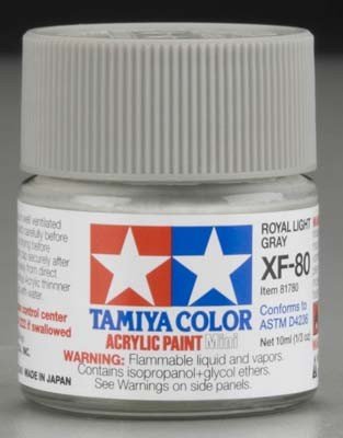 Tamiya XF80 Royal Light Gray (81780) Acrylic paint 10ml – Bild 2