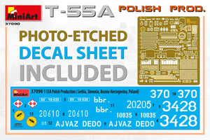 MiniArt 37090 T-55A POLISH PRODUCTION 1/35 – obrázek 3