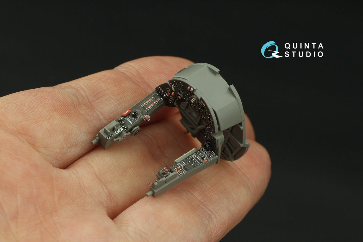 Quinta Studio QD48460 F4U-2 Corsair 3D-Printed coloured Interior on decal paper (Magic Factory) 1/48 – zdjęcie 8
