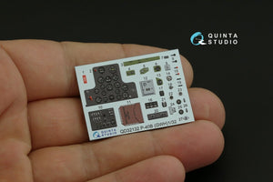 Quinta Studio QD32132 P-40B 3D-Printed &amp;amp; colored Interior on decal paper (GWH) 1/32 – obrázek 2