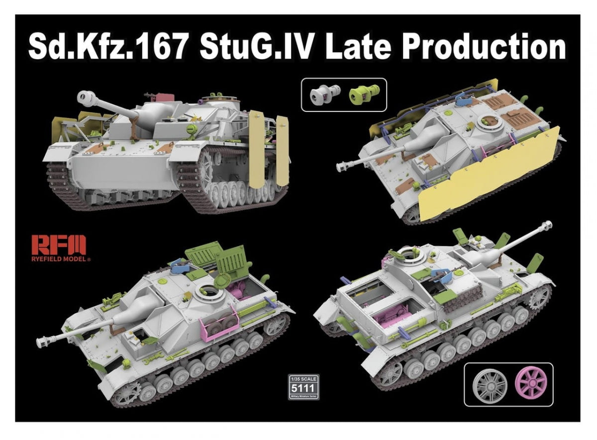 Rye Field Model 5111 Sd.Kfz. 167 StuG.IV Late Production 1/35 – image 2