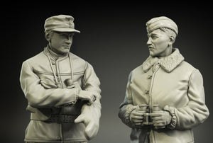 Panzer Art FI35-029 Waffen-SS tank officers winter clotches set 1/35 – obrázek 2