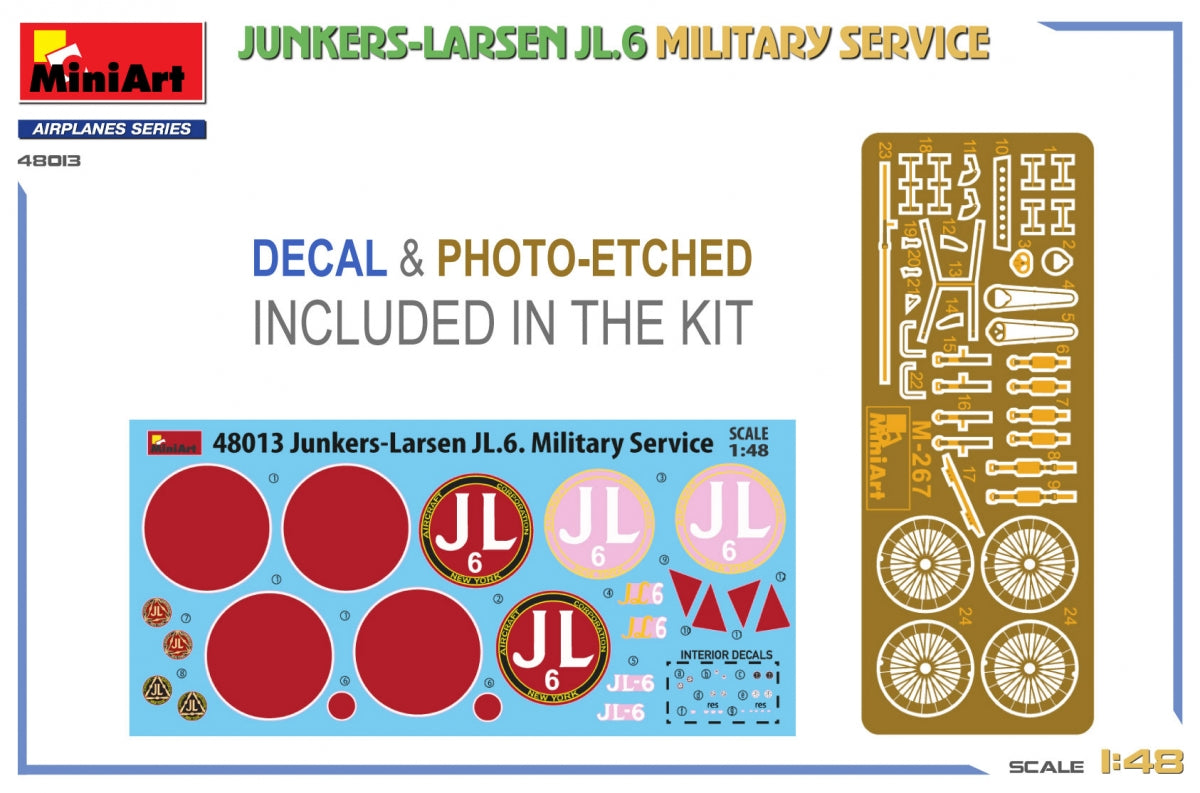 MiniArt 48013 Junkers-Larsen JL.6 1/48 – image 2