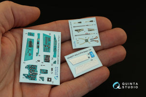 Quinta Studio QD48077 MiG-21PFM 3D-Printed &amp;amp; colored Interior on decal paper (for Eduard kit) 1/48 – image 2
