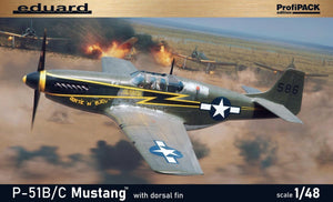 Eduard 82108 P-51B/ C Mustang w/ dorsal fin 1/48 – immagine 3