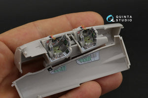Quinta Studio QD72027 F-14A 3D-Printed &amp;amp; colored Interior on decal paper (for Hasegawa kit) 1/72 – Bild 5