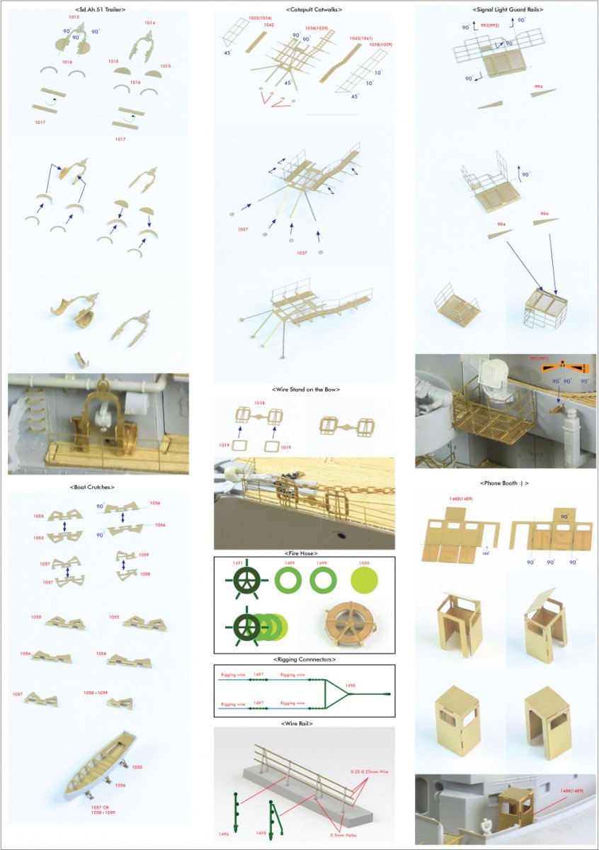 Pontos 21001F1 BISMARCK 1941 Advanced Add-on Set 1/200 – image 9