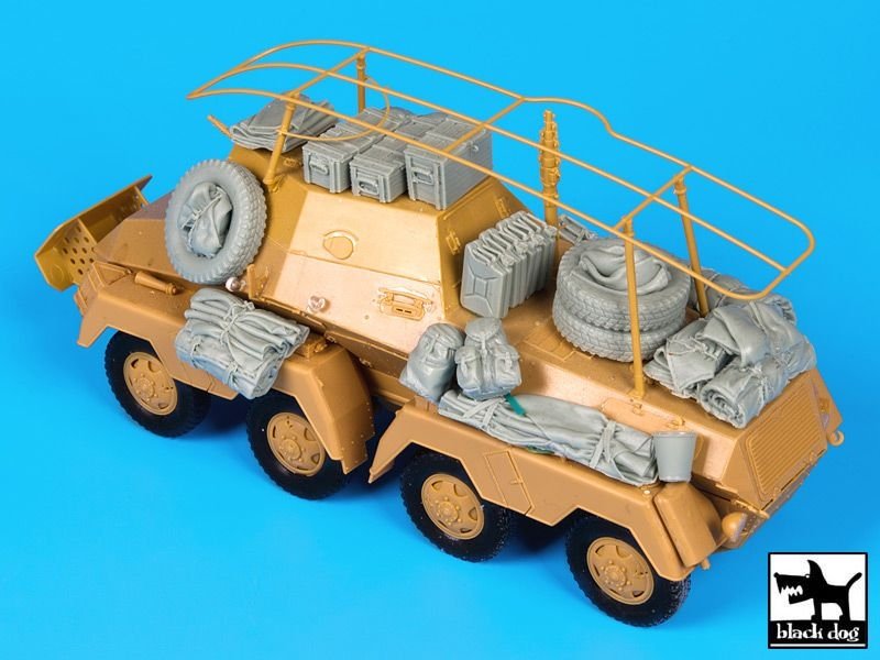 Black Dog T35104 Sd Kfz 263 accessories set 1/35 – Bild 4
