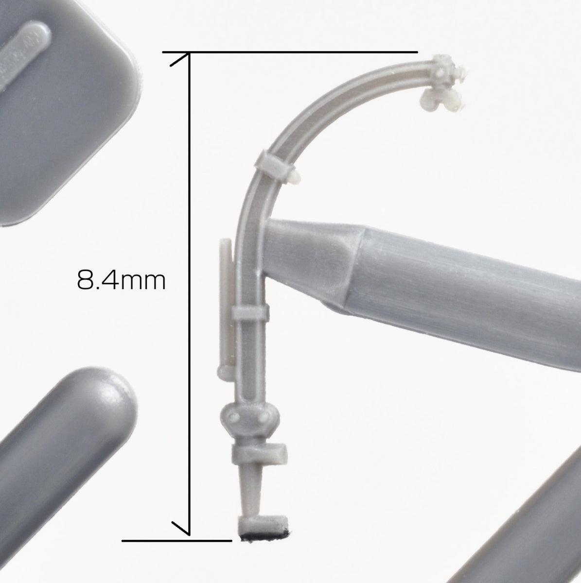 Fine Molds WA06 IJN Vessels Radial Bort Davits Set (Large) 1/700 – Bild 2