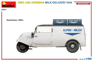 MiniArt 38057 TEMPO A400 LIEFERWAGEN. MILK DELIVERY VAN 1/35 – image 6