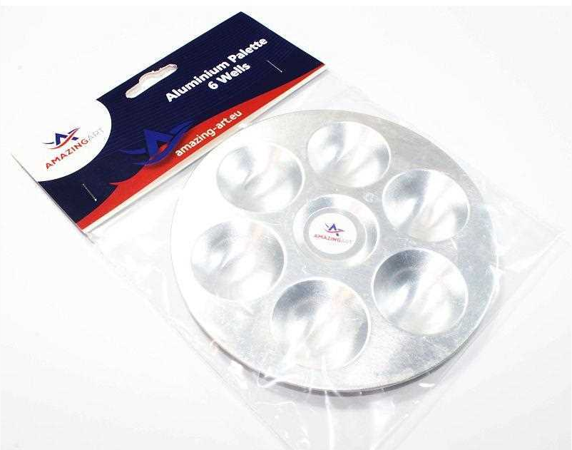 Amazing Art 19007 Small Aluminum Paint Mixing Palette