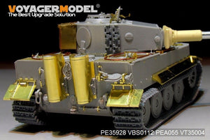 Maquette Voyager PE35928 Char Tiger I allemand de la Seconde Guerre mondiale, production tardive, pour TRUMPETER 09540, échelle 1/35 – image 16