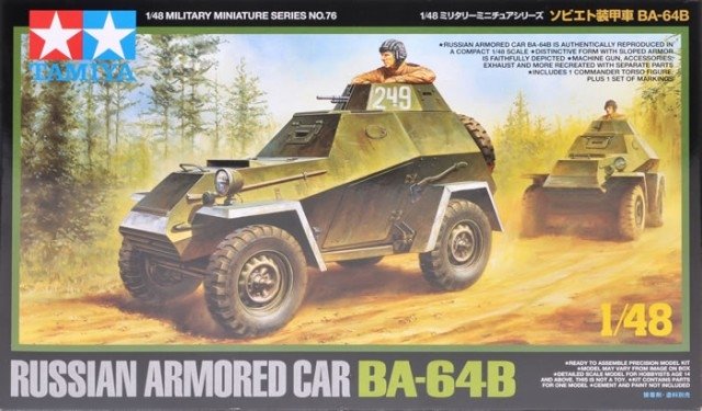 Tamiya 32576 BA-64B Russian Armored Car (1/48)