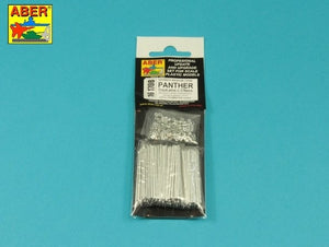 Aber 16170B Set of pins for Panther tank tracks x176 pcs / Zestaw sworzni do gąsienic czołgu Panther x176 szt 1/16