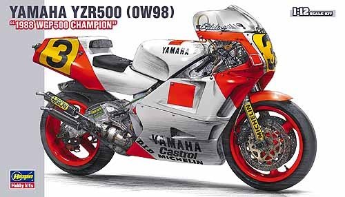 Hasegawa 21503 (BK3) YAMAHA YZR500 (0W98) 1988 WGP500 CHAMPION 1/12