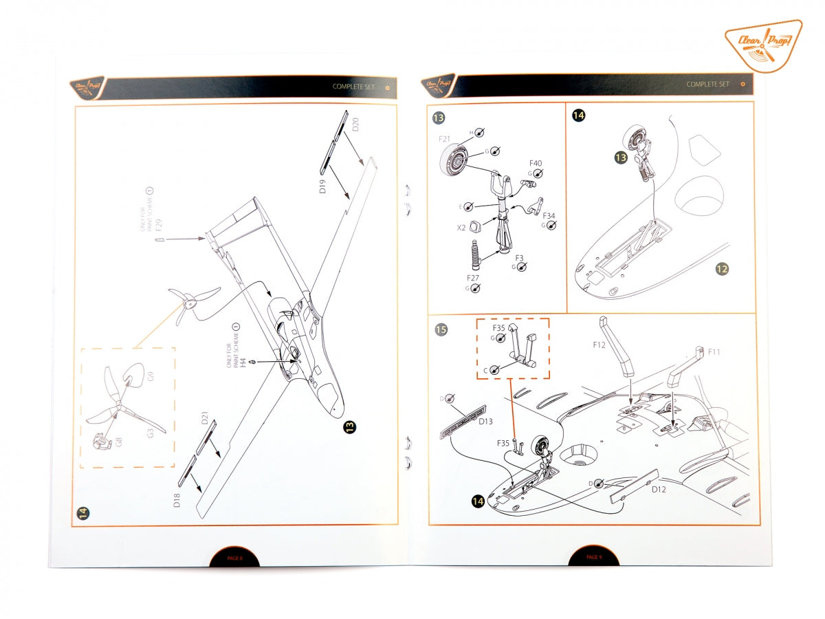 Clear Prop! CP3502 TB.2 UAV In Polish Service STARTER KIT 1/35 – image 25