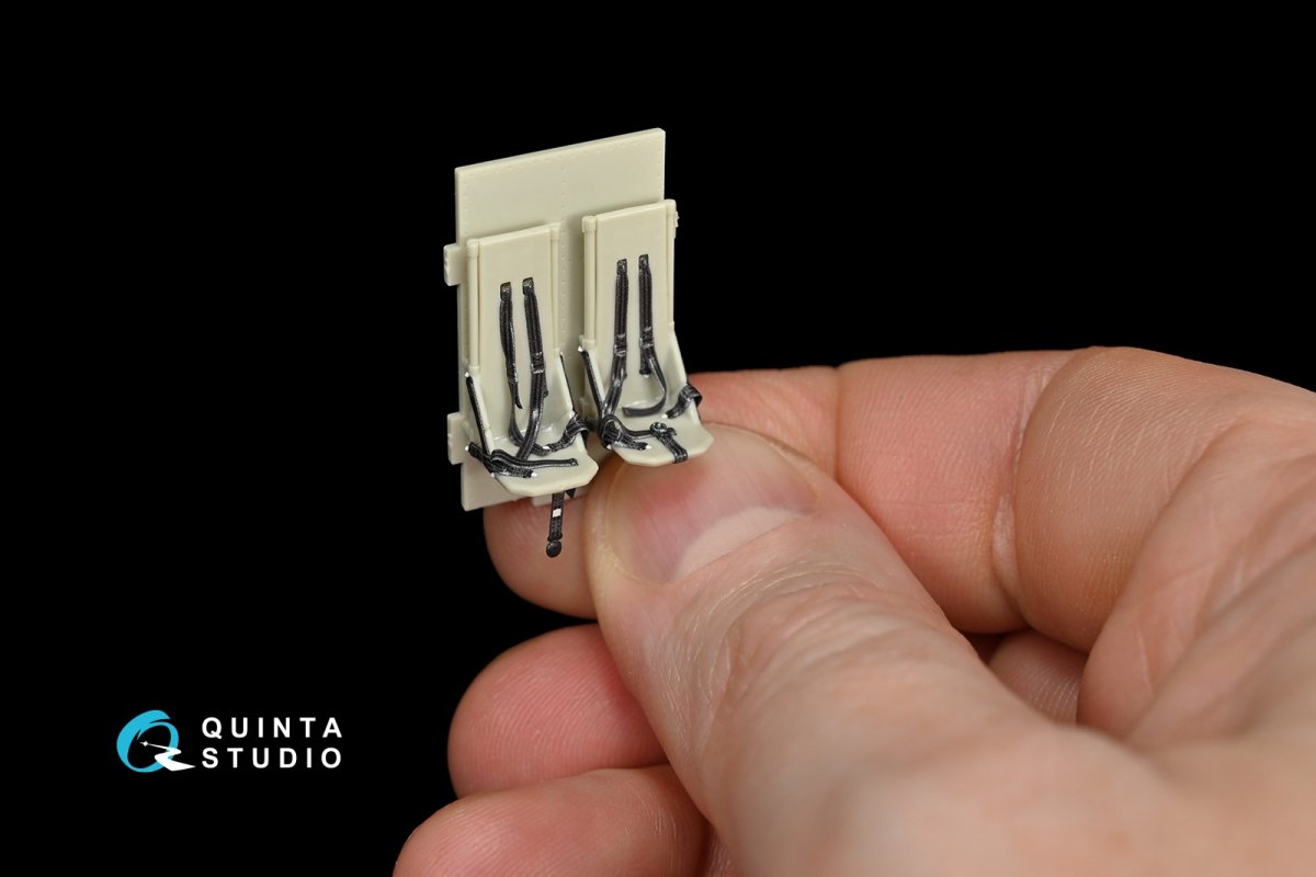Quinta Studio QD48091 UH-1Y Venom 3D-Printed &amp;amp; colored Interior on decal paper (for Kitty Hawk kit) 1/48 – image 11