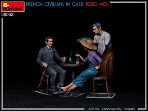 MiniArt 38062 FRENCH CIVILIANS IN CAFE 1930-40S 1/35 – immagine 5