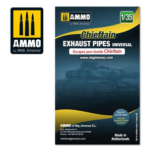 Ammo of Mig 8085 Chieftain exhaust pipes universal 1/35 – image 2