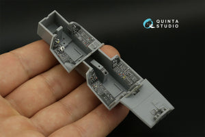 Quinta Studio QDS-48405 F-14D 3D-Printed &amp;amp; colored Interior on decal paper (Hobby Boss) (Small version) 1/48 – image 12