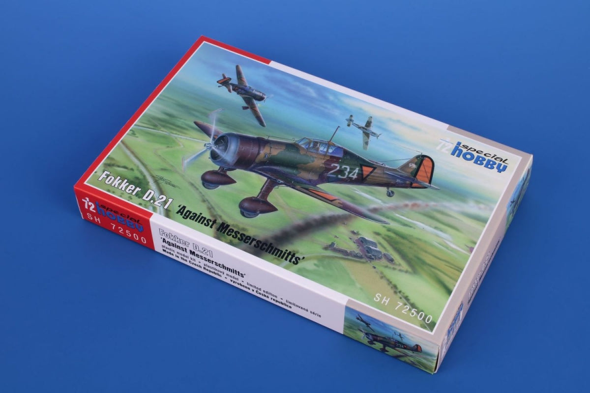 Special Hobby 72500 Fokker D.21 &amp;#39;Against Messerschmitts&amp;#39; 1/72 – imagen 8