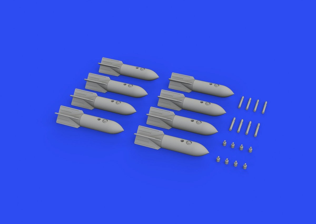 Eduard 632170 SC 50 German WWII bombs 1/32 – image 3
