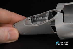Intérieur imprimé en 3D et coloré sur papier décalcomanie Quinta Studio QDS-48343 Sea Harrier FRS.1 (Kinetic) (Petite version) 1/48 – image 9