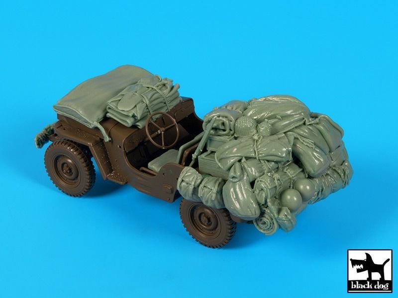 Black Dog T35221 US Jeep accessories set 1/35 – image 2