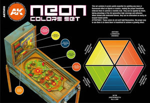 AK Interactive AK11610 3G NEON COLORS SET – image 3