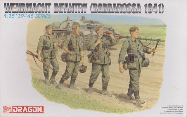 Dragon 6105 Infanterie de la Wehrmacht (Barbarossa 1941) (1/35)